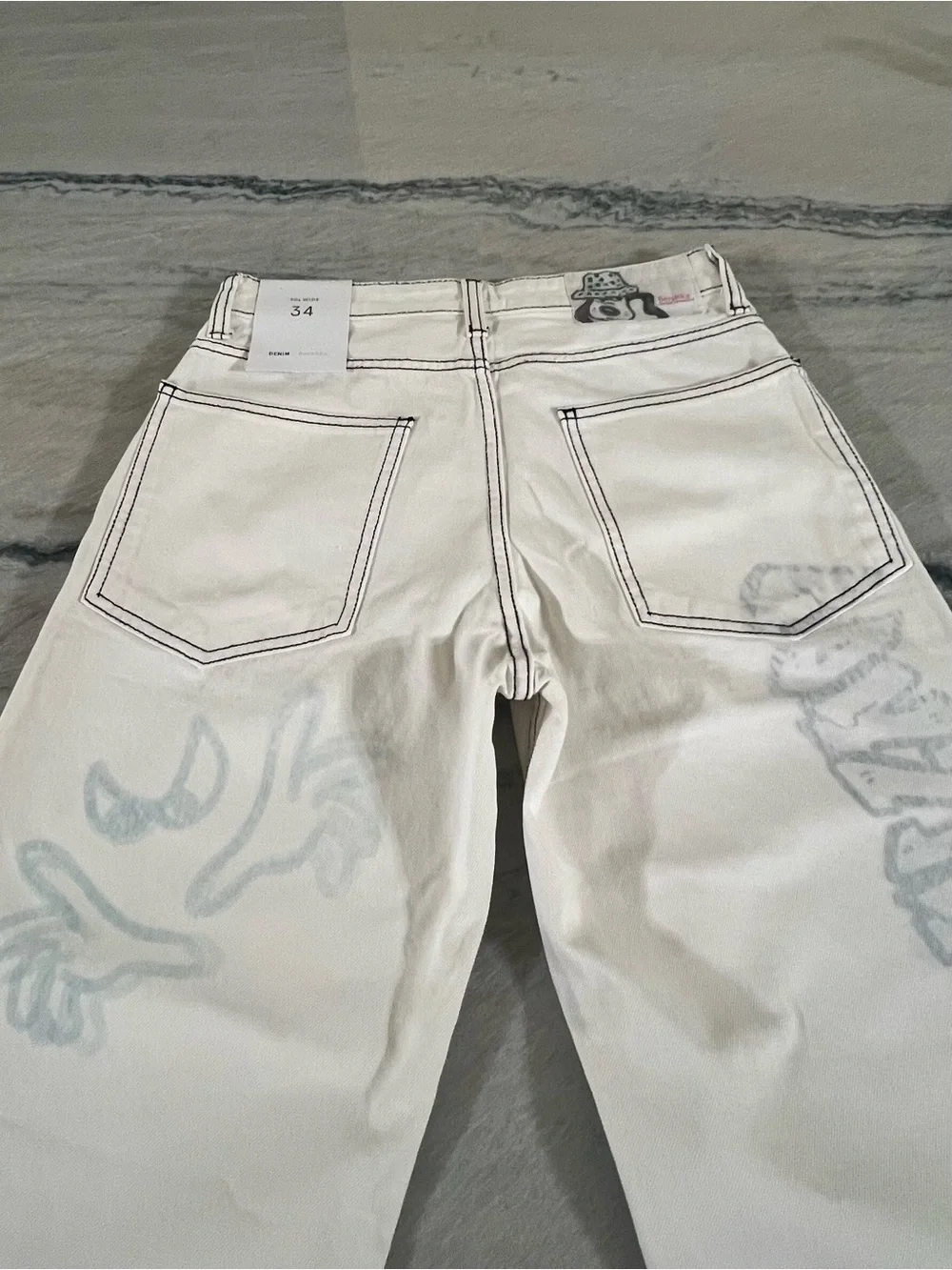 Bershka black 7” part